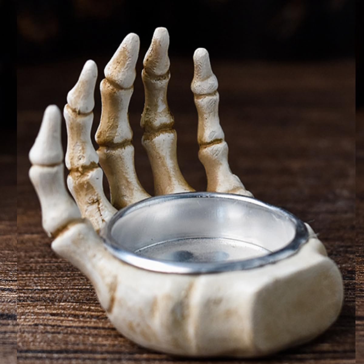 skeleton hand candle holder,skeleton table decoration,skeleton candle holder,halloween skeleton decoration,skeleton - ShopVlot
