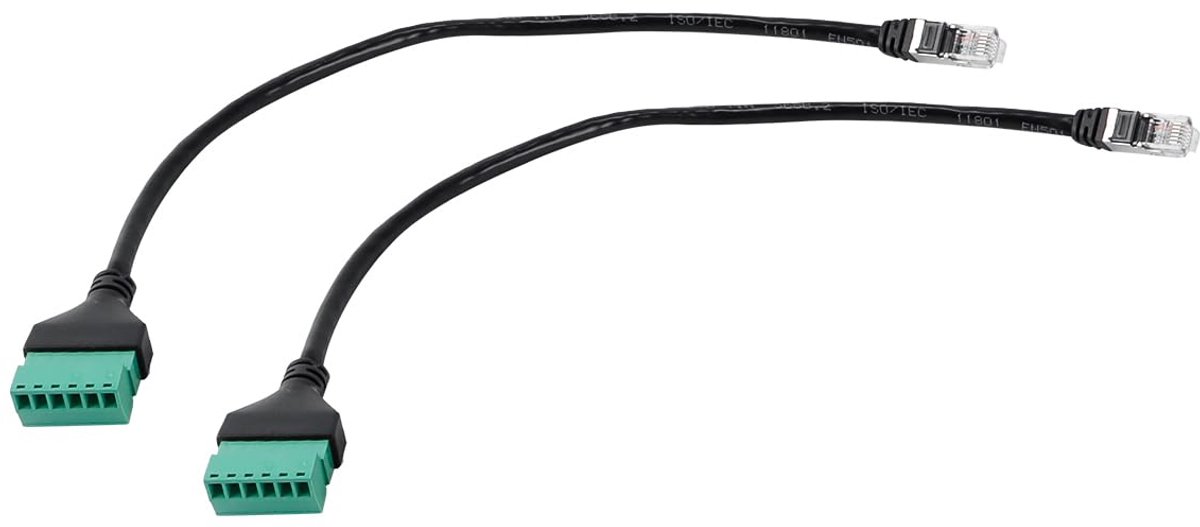 RJ12 connector 6P6C - 6-polige schroefaansluiting - solderless - snel en veilig aansluiten - ShopVlot