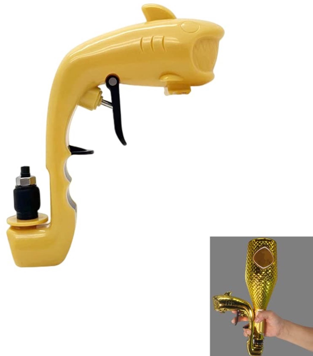 Solidchoice - Champagne Spray Gun voor Feesten en Vieringen
