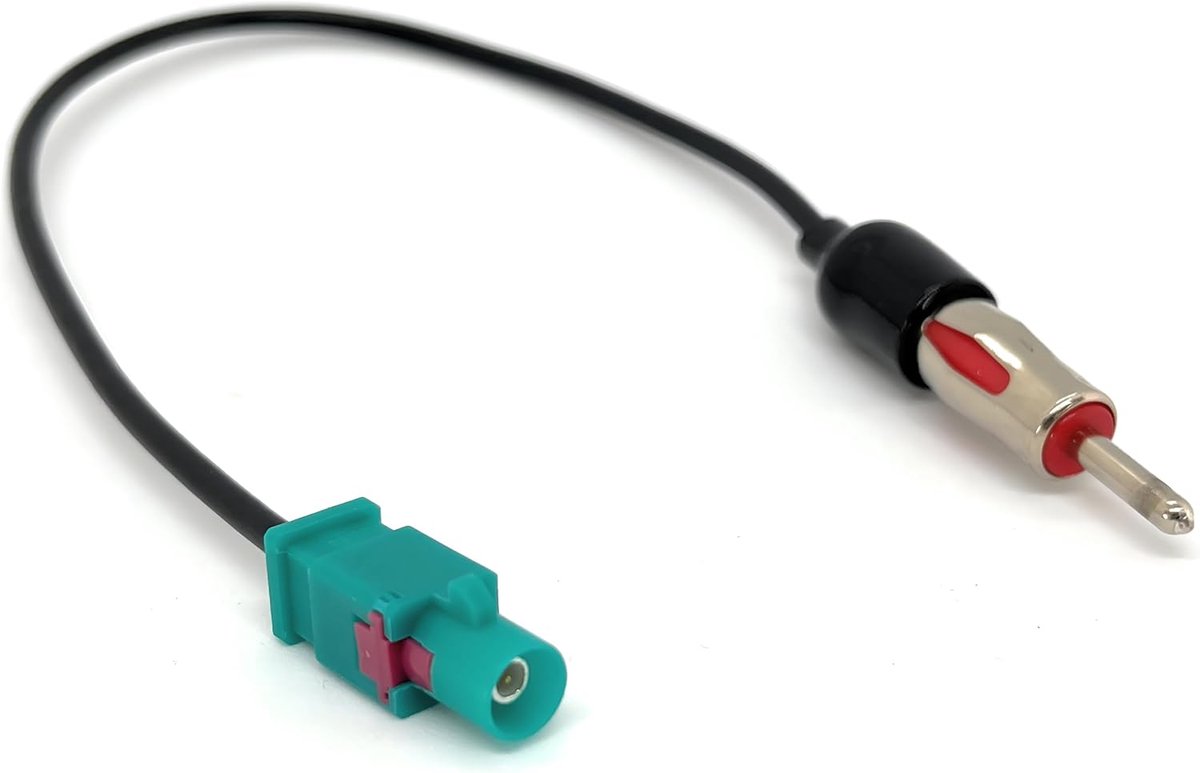 Antenneadapterkabel voor autostereo - 2-weg Fakra male - Sterker signaal - Voor BMW en Mini - ShopVlot