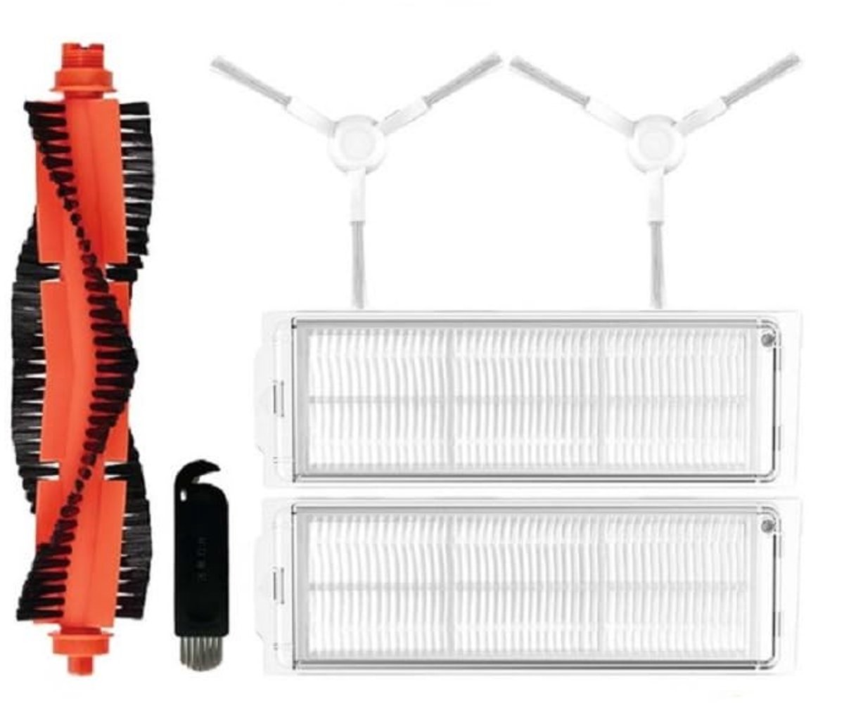 Solidchoice - Vervangingsset voor Robotstofzuiger met Borstels en Filters