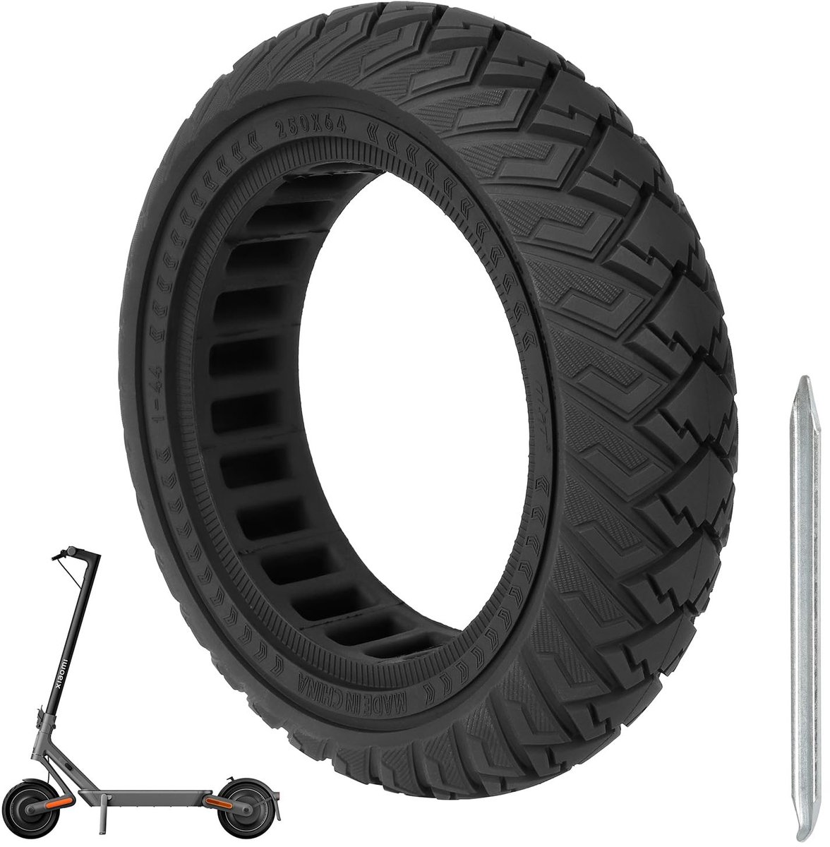 Solidchoice - Vervangende Banden voor Xiaomi 4 Ultra Elektrische Scooter