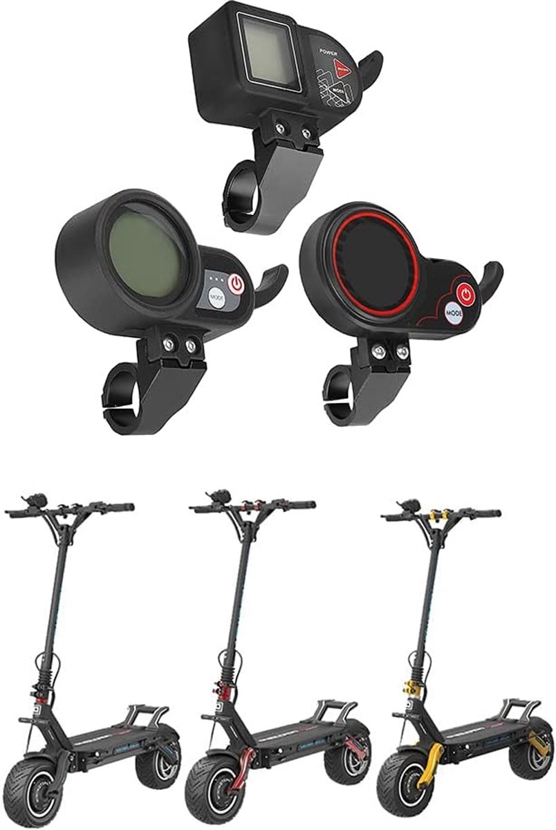 Dashboardhouder voor elektrische scooter - aluminiumlegering - lichtgewicht en duurzaam - verhoogt rijcomfort - ShopVlot