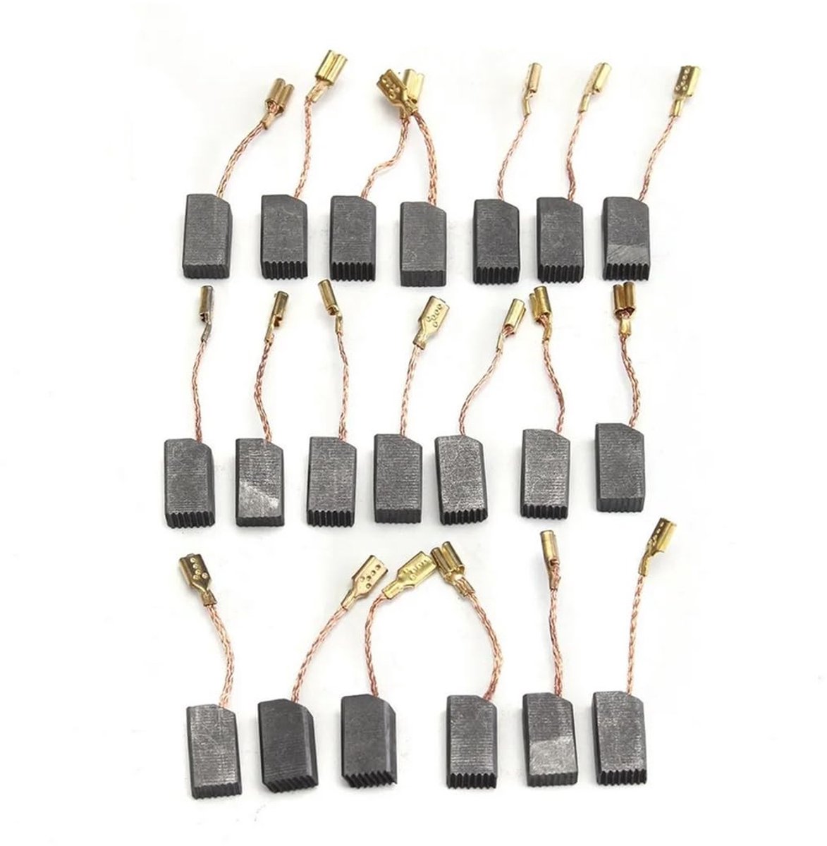 Solidchoice - Set van 20 Koolstofborstels voor Hoekslijpmachines