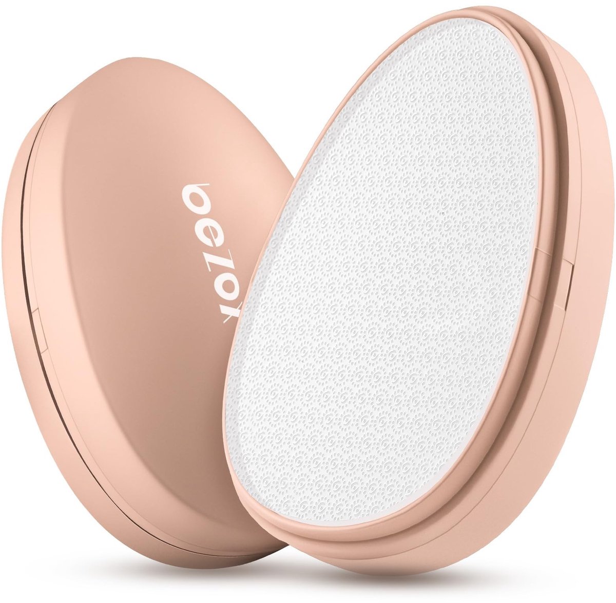 Solidchoice - 2-in-1 Nano Glas Voetvijl en Eeltverwijderaar Apricot