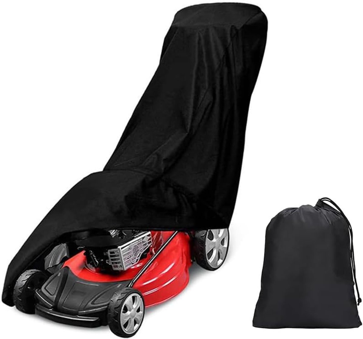 Anlising Cover for Lawnmowers, Waterproof, Universal Cover 210D Oxford Dust Protection Weatherproof 195 x 66 x 112 cm - ShopVlot