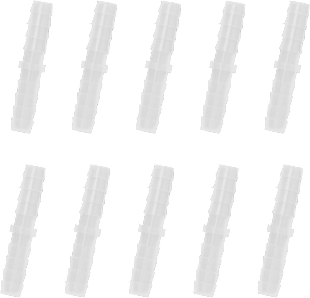 10pcs hose connector 6mm, plastic hose tulip fitting, hose nipple, hose connector adapter, pipe connector, splicer - ShopVlot