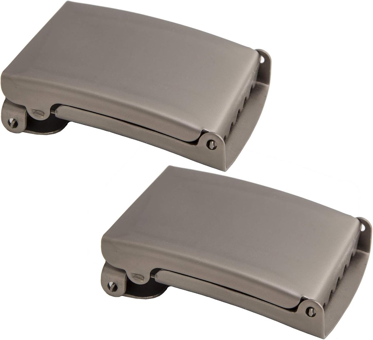 Shenky High Quality Buckles - Pack of 2 - Matte - for Fabric Belts and Military Belts - 4 cm - ShopVlot