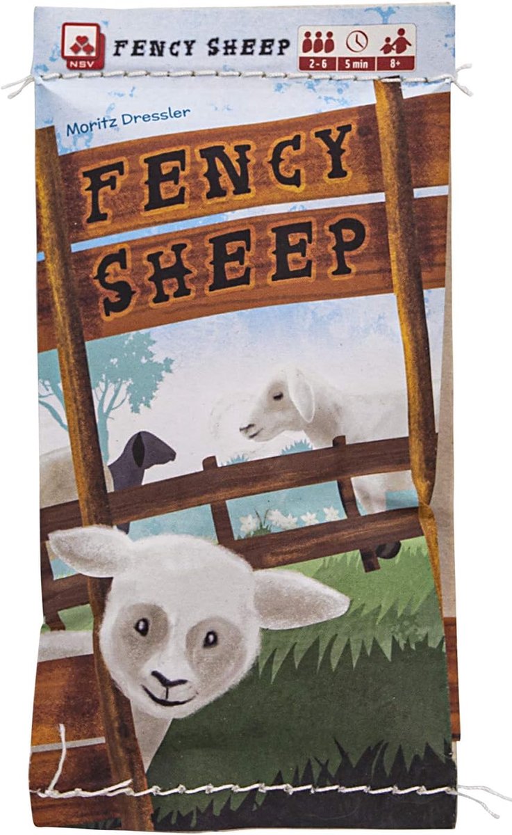 NSV - 3607 - Fancy Sheep - dice game - ShopVlot