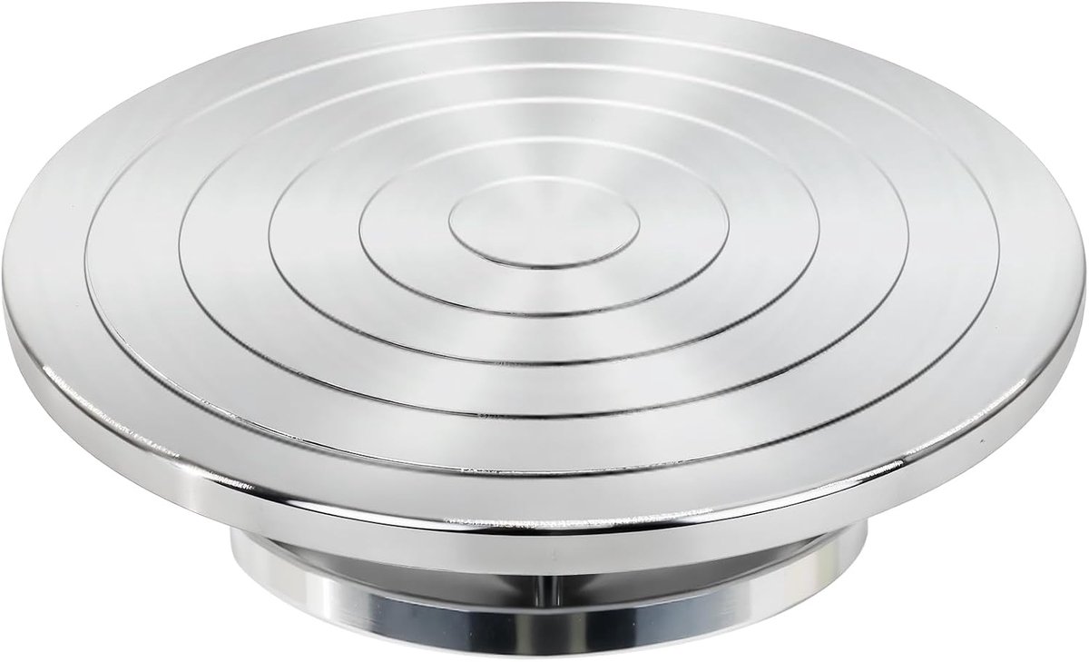 Double Sided Pottery Sculpting Wheel for Adults, Heavy Duty Aluminum Banding Wheel with Ball Bearings, for Ceramics - ShopVlot