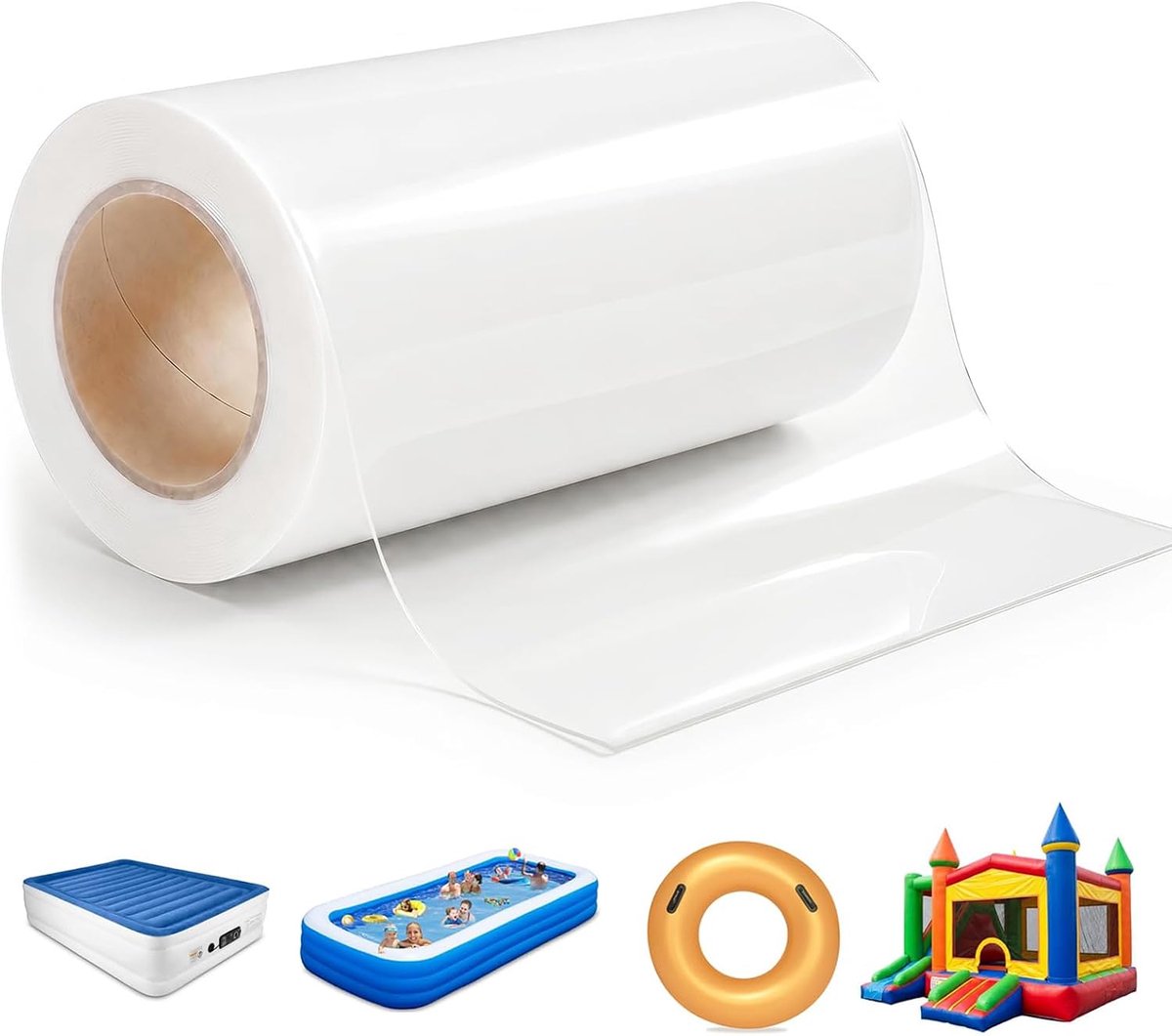 Afplakband, robuust en duurzaam, reparatiepatches voor zwembadzeil, Ultra Power Under Water Repair Tape, voor auto - ShopVlot