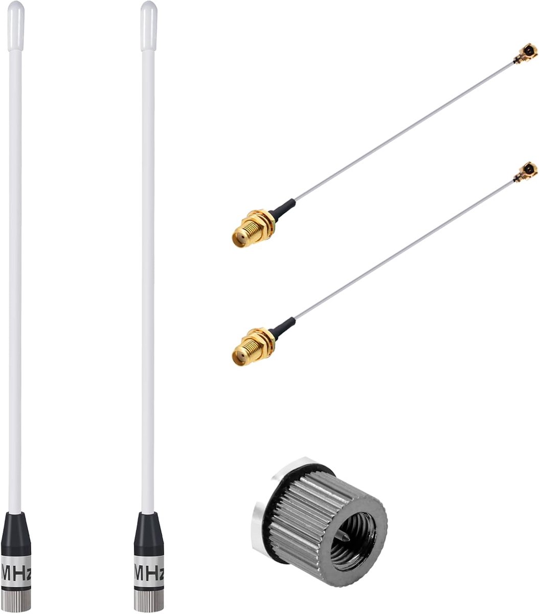 868MHz LoRa Antenna 10dBi for Meshtastic LoRa Long Range Soft Whip Antenna, SMA Male 195mm+ (U.FL IPX) to SMA Female - ShopVlot