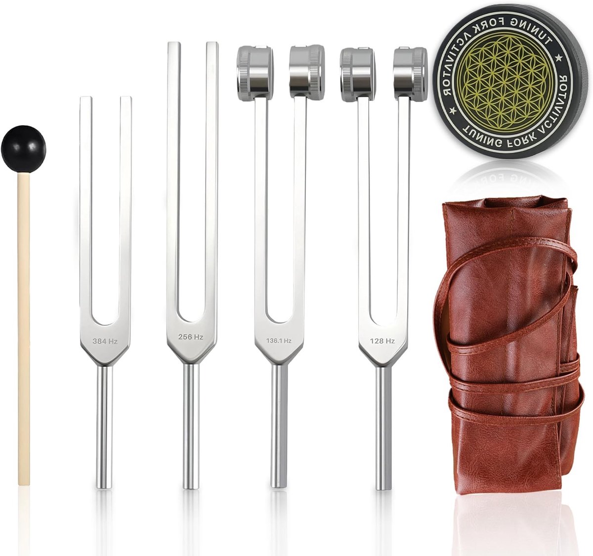 Solidchoice - Therapie Diapasons Set voor Ontspanning en Meditatie