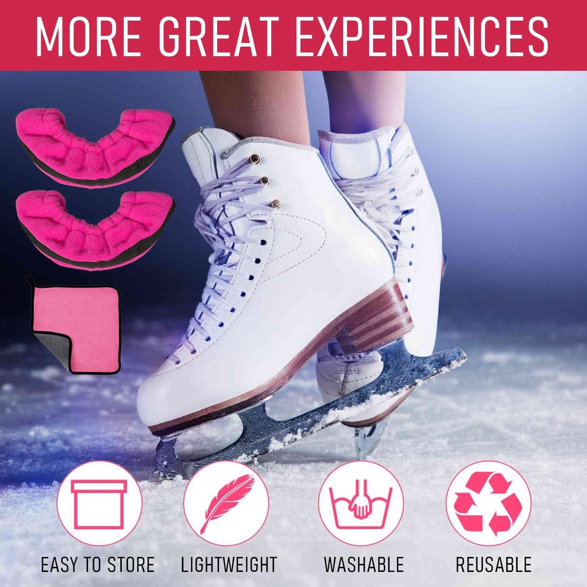 Solidchoice - Ice Skate Beschermcovers voor Schaatsen en IJs Hockey