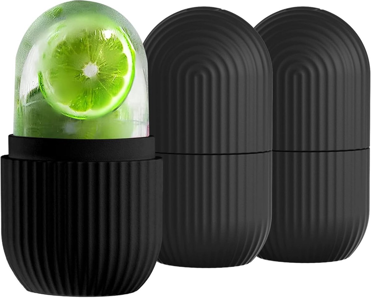 Solidchoice - Set van 3 IJsrollers voor Gezichtsmassage en Huidverzorging