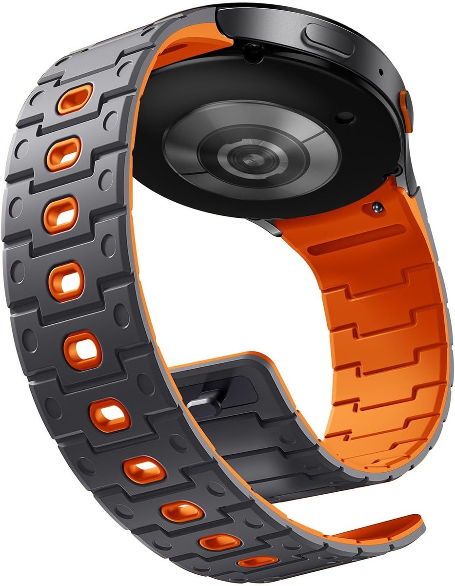 Siliconen Horlogeband 40mm 44mm - Magnetisch - Zacht Sportmateriaal - Ideaal voor actieve levensstijl - ShopVlot