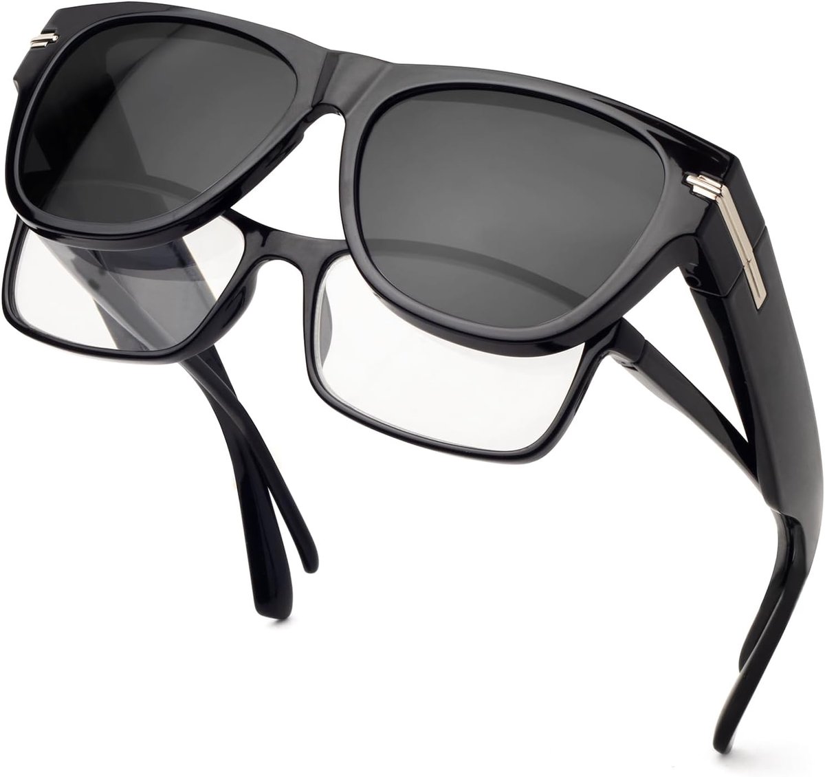 Overgoggles voor dames - extra groot - gepolariseerd - UV400 bescherming voor autorijden - ShopVlot
