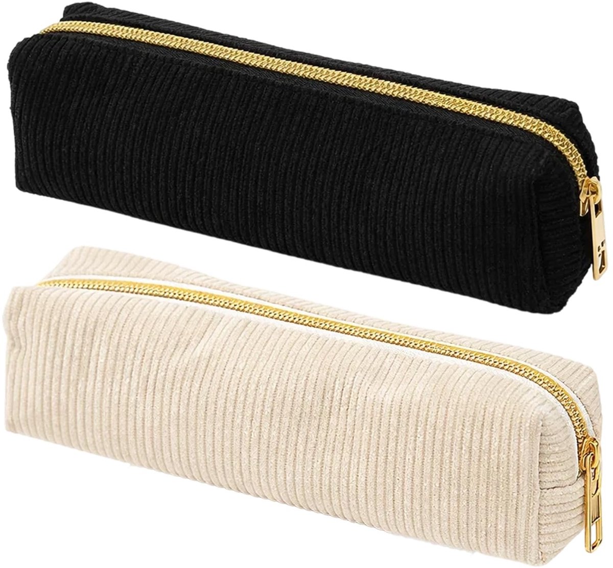 Solidchoice - Esthetisch Corduroy Etui voor Pennen en Potloden