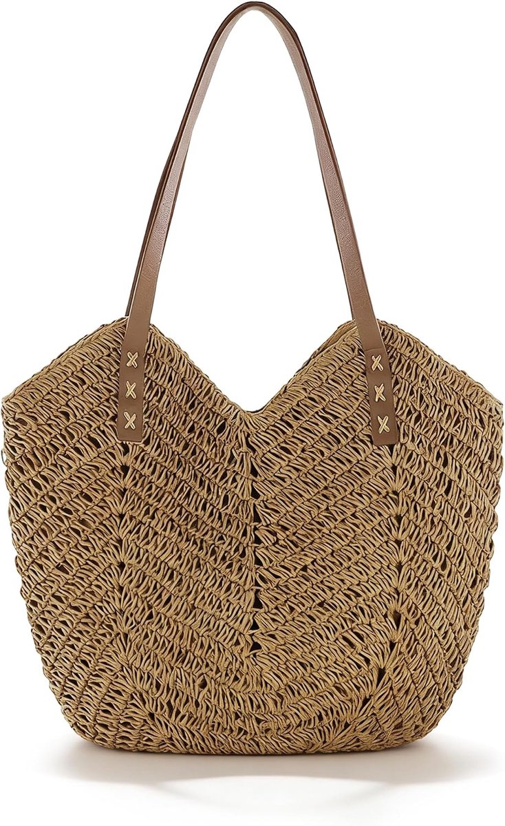 Schoudertas Dames - Gebreid - Boho Stijl - Perfect voor het Strand - ShopVlot