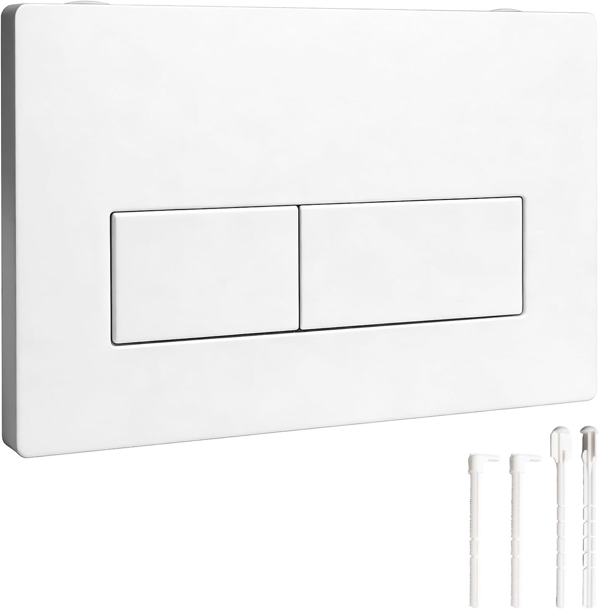 Toiletdrukplaat compatibel met Geberit Sigma, UP300 en UP320-serie, 246 x 164 mm, dubbele spoeling, bedieningsplaat - ShopVlot
