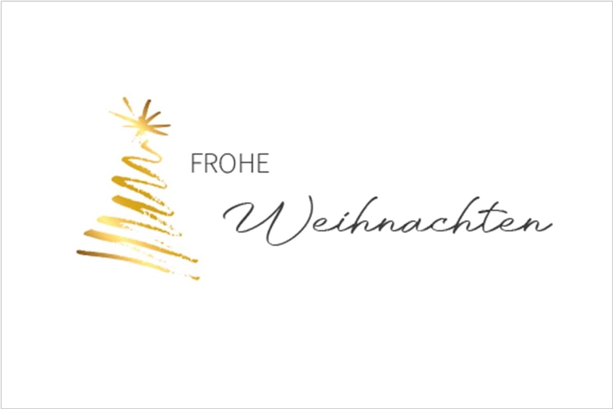 Kerstkaarten 6 Premium - Vouwkaarten 10.5 x 14.8 cm - Natuurlijke enveloppen - ShopVlot