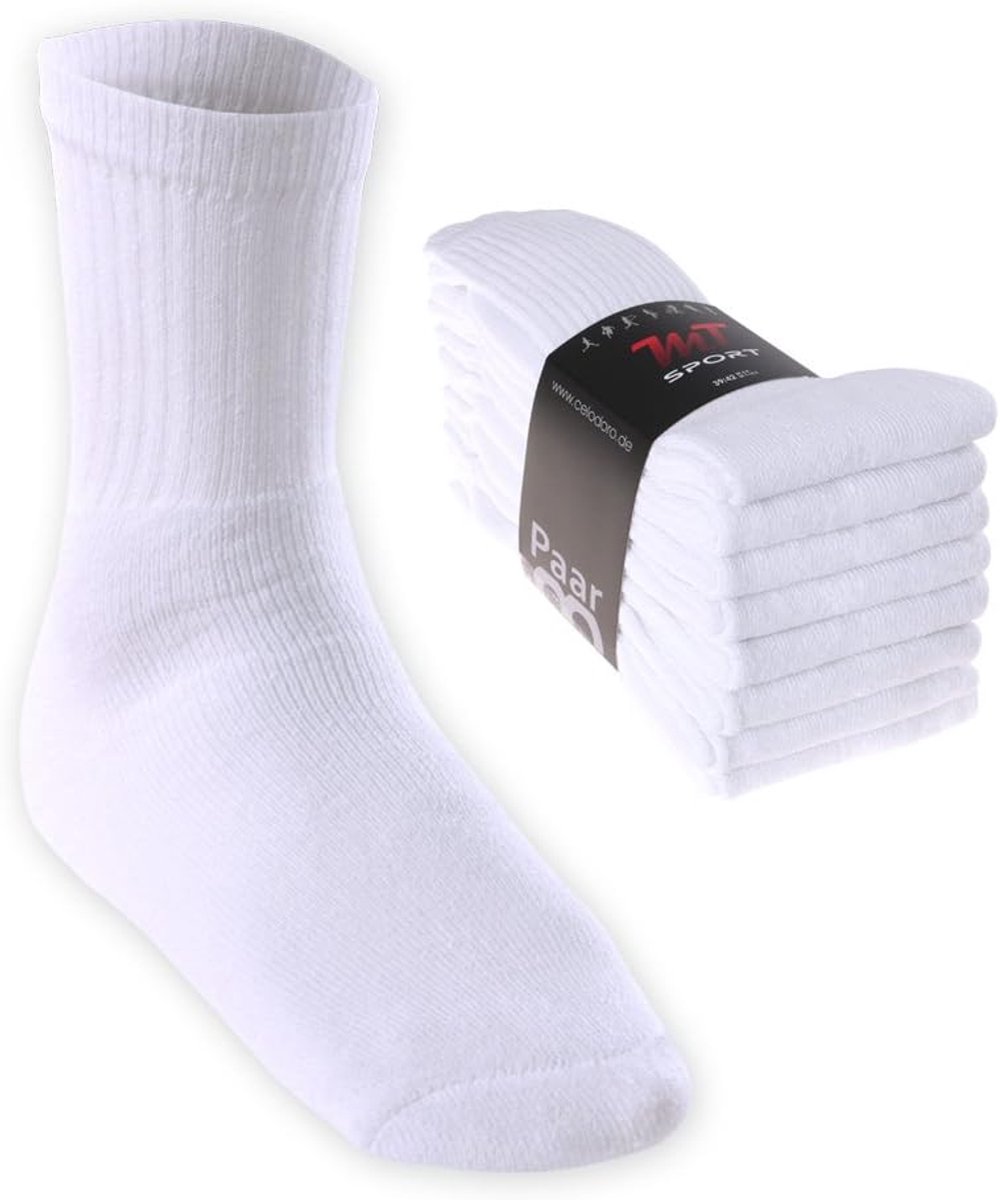 Sport- en vrijetijdssokken 8, 16, 24 of 32 paar - ademend materiaal - comfortabel voor tennissen - ShopVlot