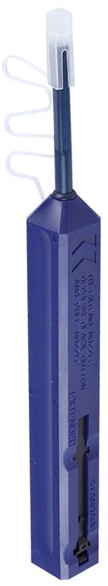 Reiniger voor glasvezel 1.25mm LC/MU - schoonmaakpen met rubberen punt - eenvoudig vuil verwijderen - ShopVlot