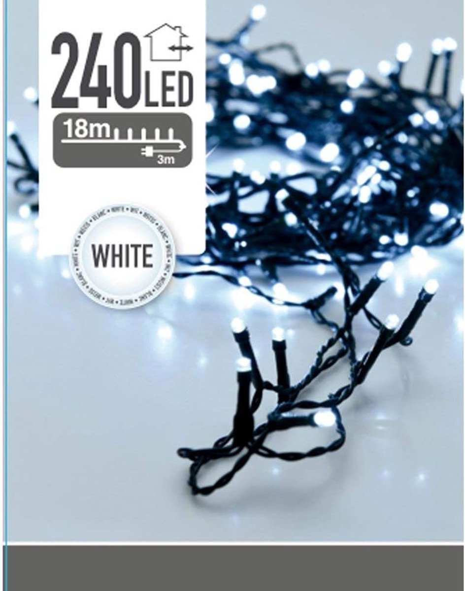 LED verlichting 240 LEDs 18 m - wit - energiezuinig - perfect voor sfeerverlichting - ShopVlot