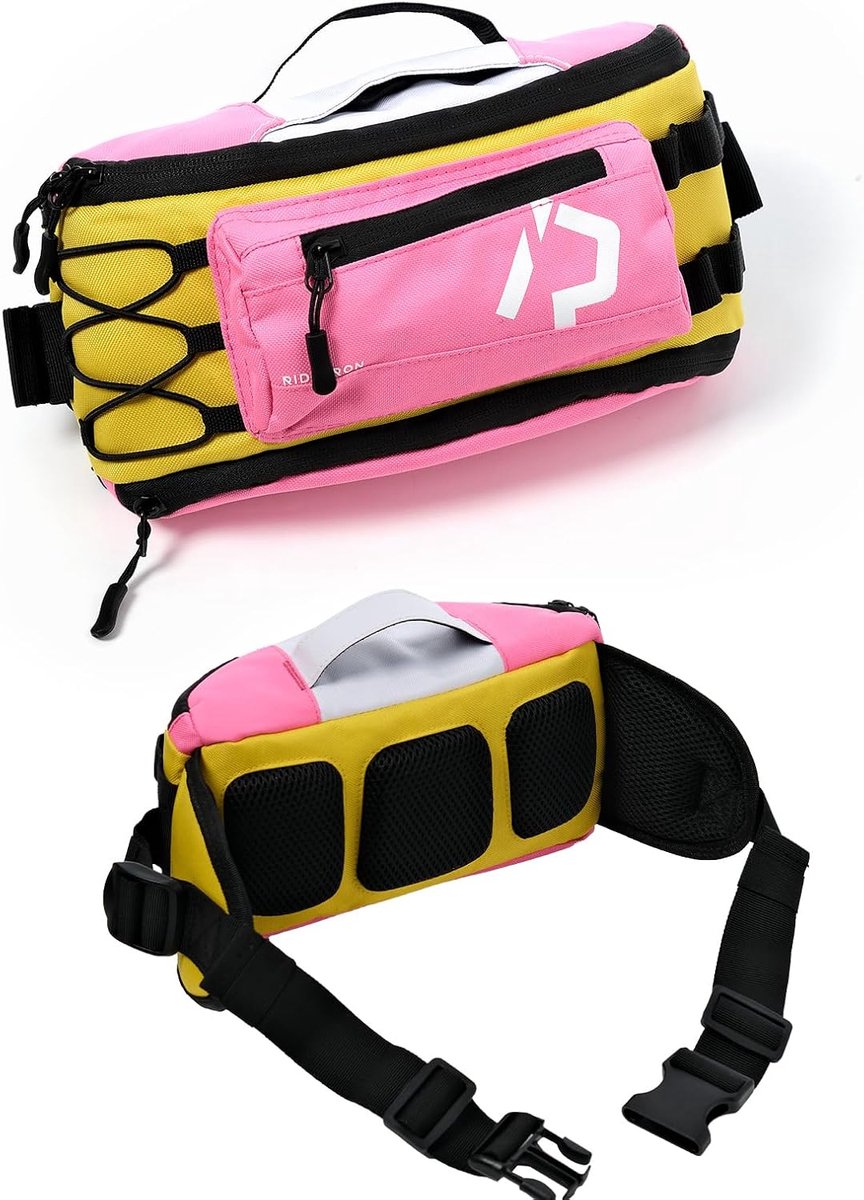 Heupzak voor sport - compact en multifunctioneel - roze - ideaal voor outdoor en reizen - ShopVlot