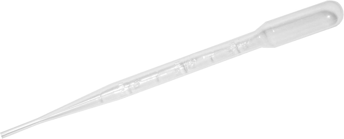 Pipetten set 500 stuks - 3 ml - kunststof - voor veelvuldig gebruik - ShopVlot