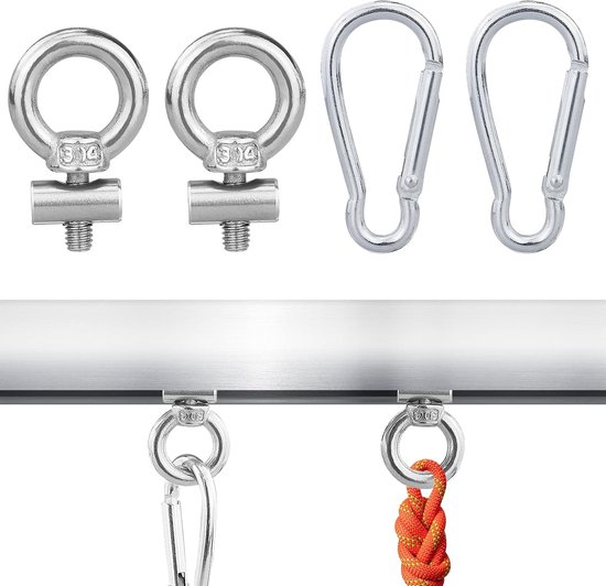 Canopy Rail Stopper 6 mm - RVS - Set van 4 - Veilig en eenvoudig te installeren - ShopVlot — afbeelding 3