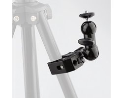 CAMVATE Crab Clamp with 1/4" Screw Ball Head Mount (Black T-Handle) - ShopVlot