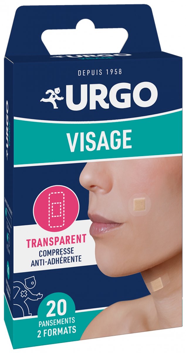 Urgo Visage 2 Formaten 20 Pleisters