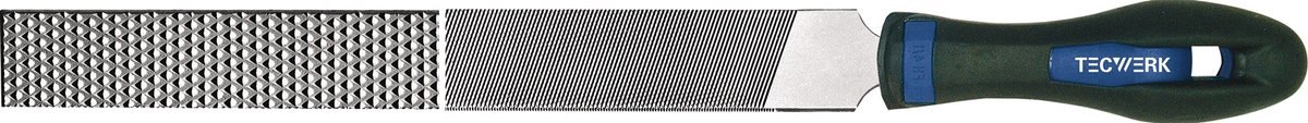 Feilrasp DIN 7261 L.200mm Q.20x5mm Kap 1 2K-Ergo TECWERK