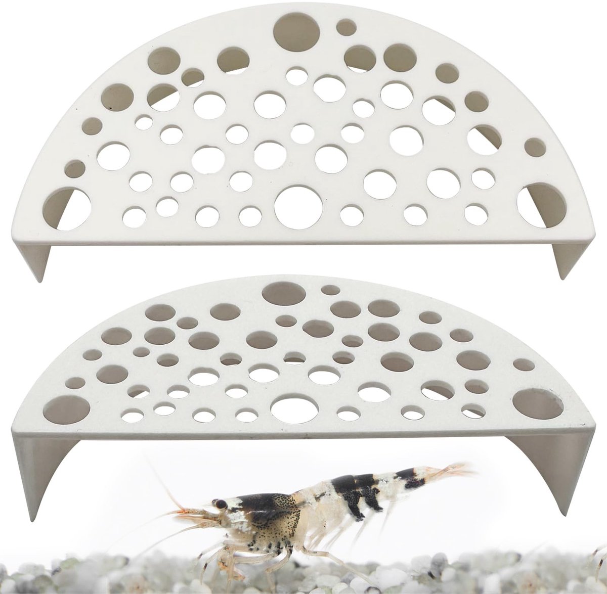 Solidchoice - 2 Stuks Creatieve Garnalen Schuilplaatsen voor Aquariumdecoratie