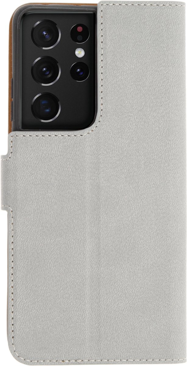 Wallet Case - Light Grey, Samsung Galaxy S21 Ultra
