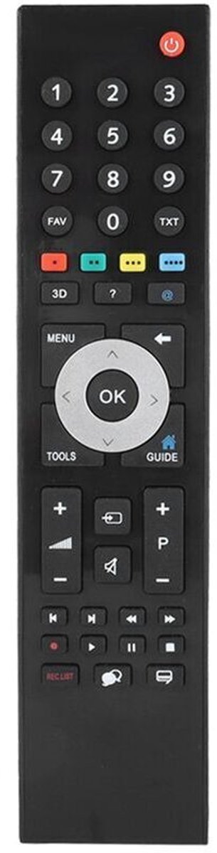 Vervanging van de geschikt voor GRUNDIG TP7187R Smart TV-afstandsbediening (voor service)