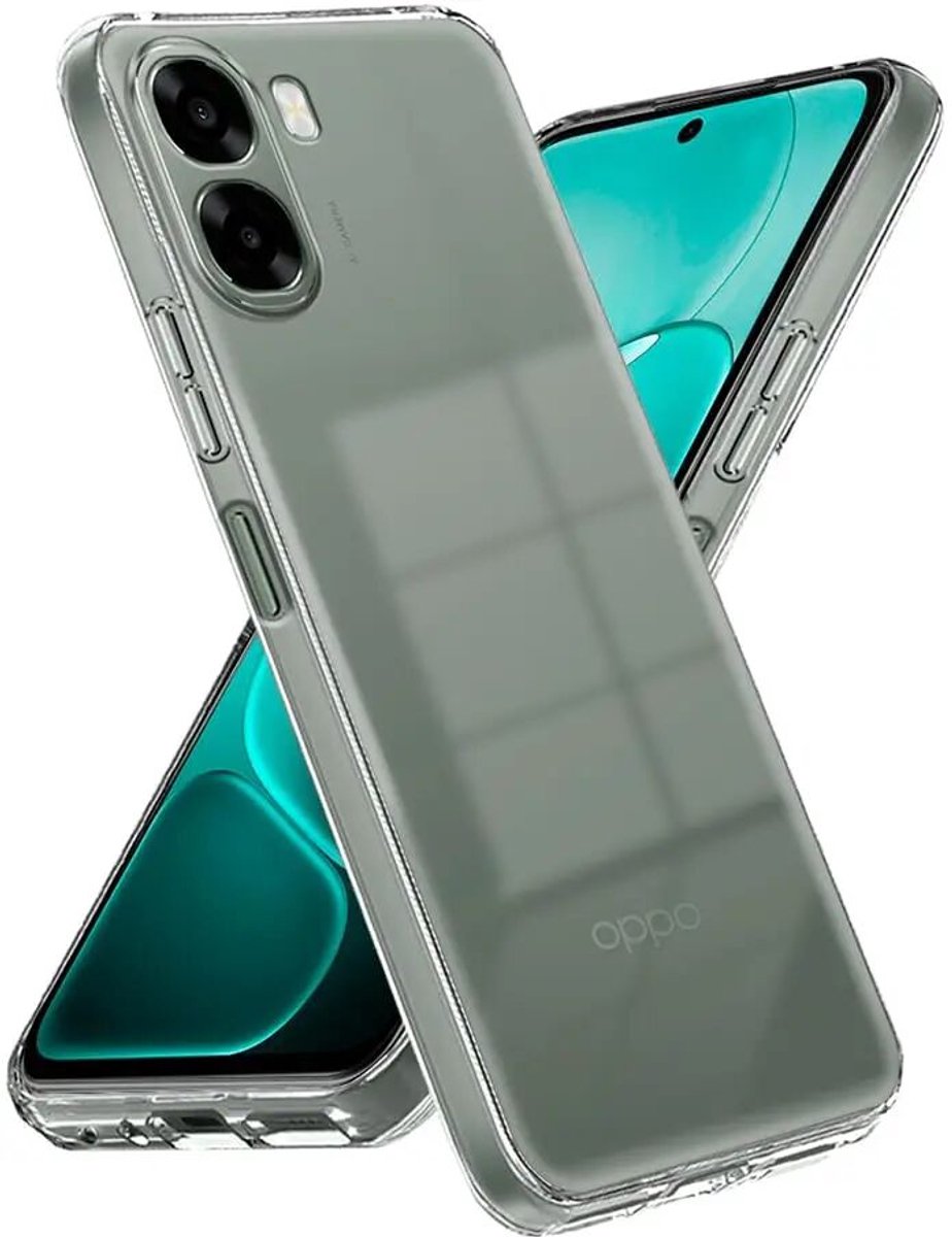 Transparant Dun TPU Hoesje Geschikt voor Oppo A6x | Back Cover | Lichtgewicht | Ultra Dun | Flexibel | Zacht | Doorzichtig