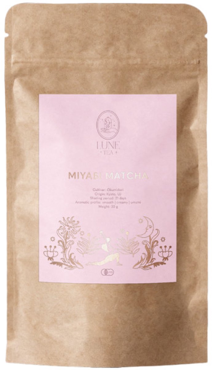 Matcha thee Lune Tea Miyabi, 30 g