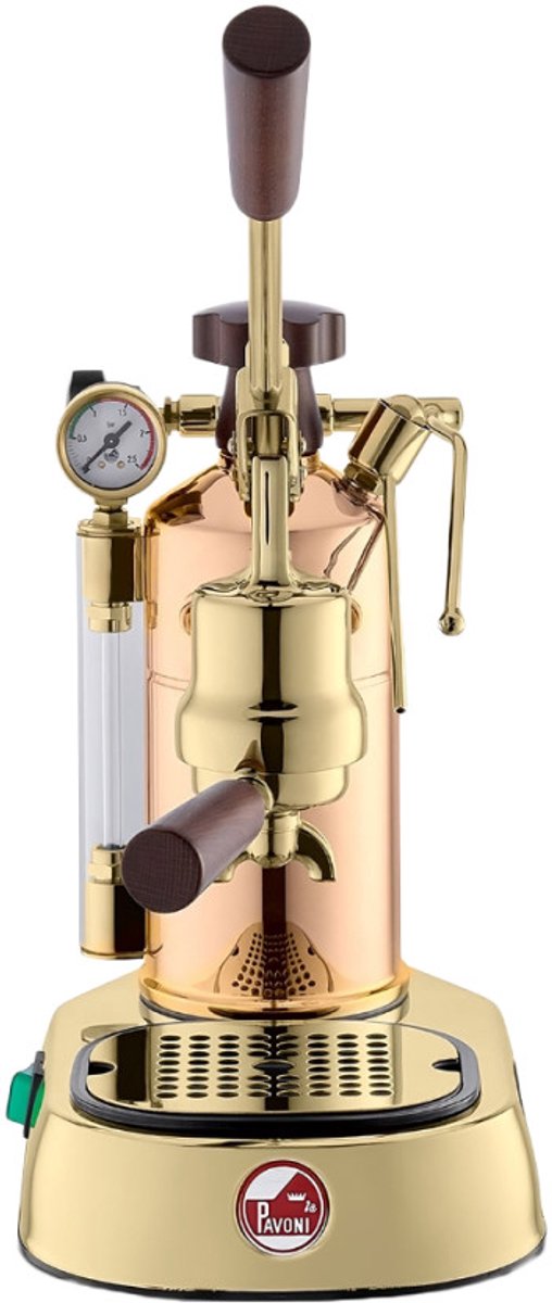 La Pavoni Professional Rame Gold Manual-lever espresso machine