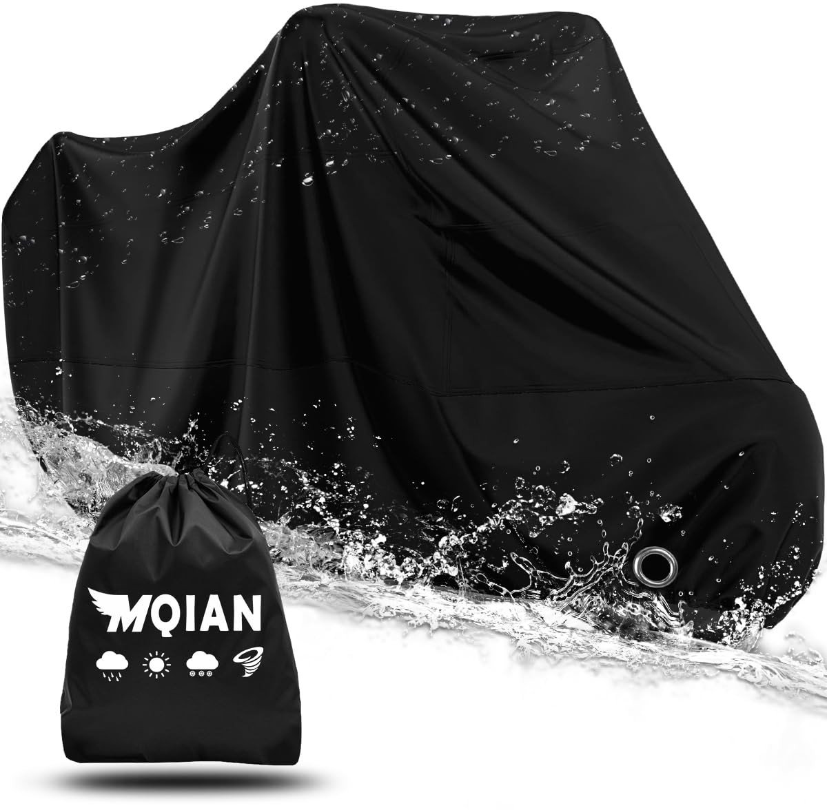 Solidchoice - Waterproof Outdoor Motorfiets Cover XXL