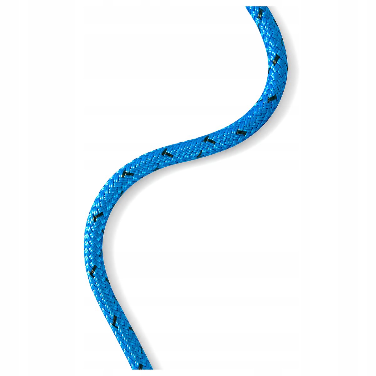 Blauwe Zeil Gevlochten Touw 5mm x 10m met Kern - Capella Ropes