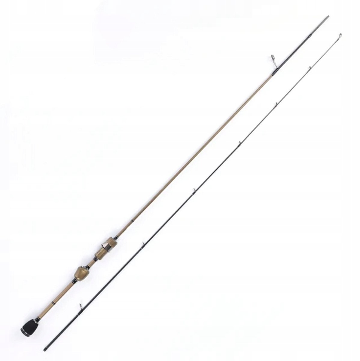 Merkloze Ultra Light Spin Hengel 185cm 0.2-0.8g voor Baars