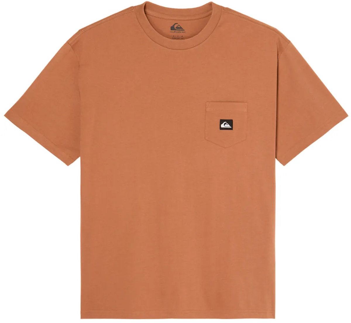 Quiksilver Salt Water Pocket T-shirt Met Korte Mouwen Bruin S Man