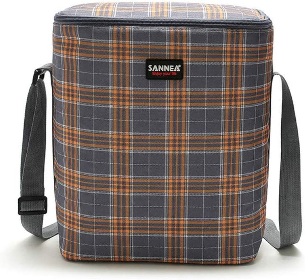 Lunch Bag Cool Aluminum Foil Insulation Bag Slanted Convenient Picnic Bag To Accept Ice Bag 27 x 16 x 30cm Backpack - ShopVlot