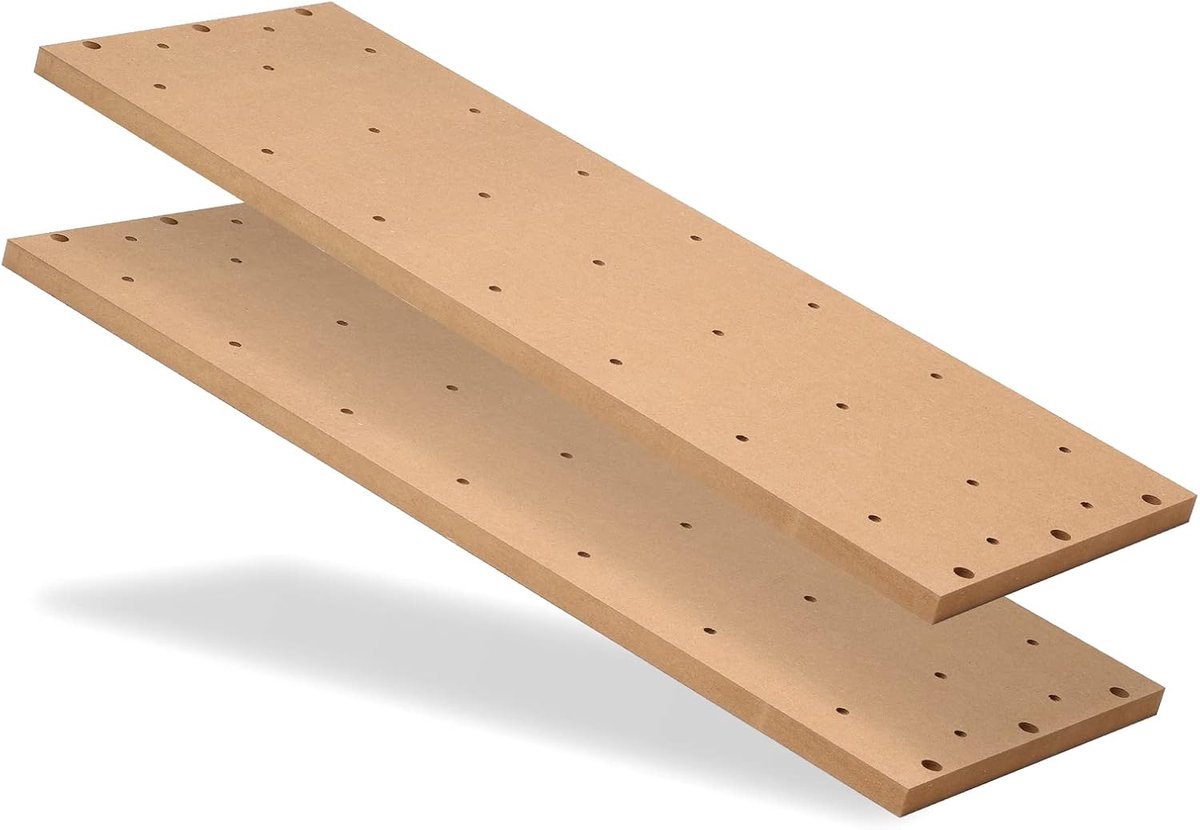Genmitsu MDF Worktop with Threaded Inserts for Genmitsu 4040-PRO CNC Machine, Two Piece, Size for Single Piece 590mm x - ShopVlot