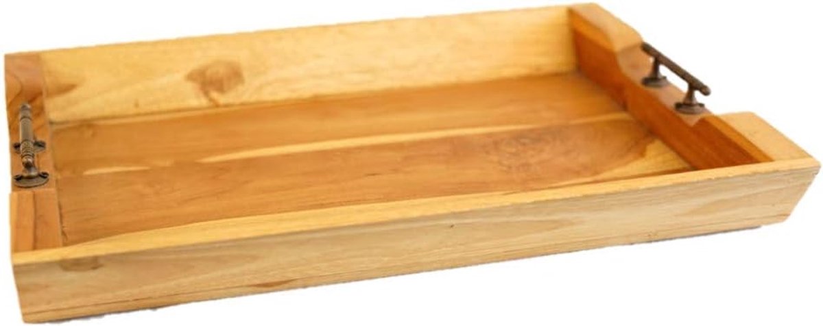 Nusa Originals - Classic Teak Tray - Classic - Eco & Durable - 50x38cm - ShopVlot