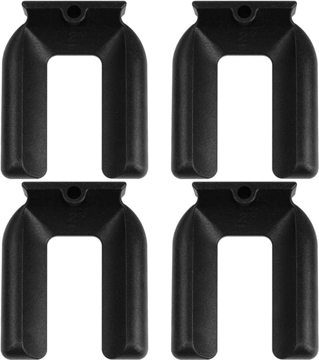 Sarini STUKS Roller Fixer Furniture Wheel Groove Pads, Universal Wheel Stopper Rubber Anti-Slip Pads for 2 Inch (50mm) - ShopVlot