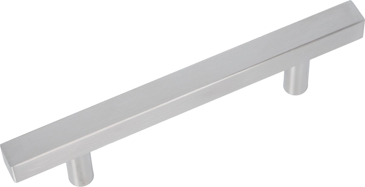 Meubelgreep Valerio geborsteld RVS 150mm - Boorafstand 96mm