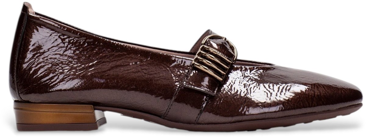 Hispanitas Bruine Oslo leren schoenen